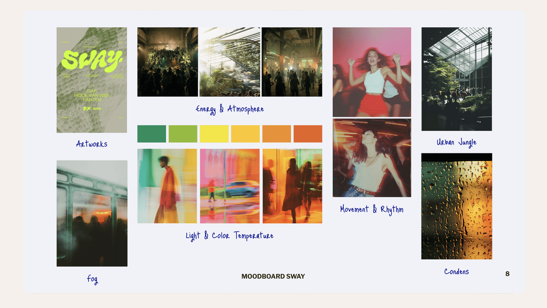 SWAY moodboard