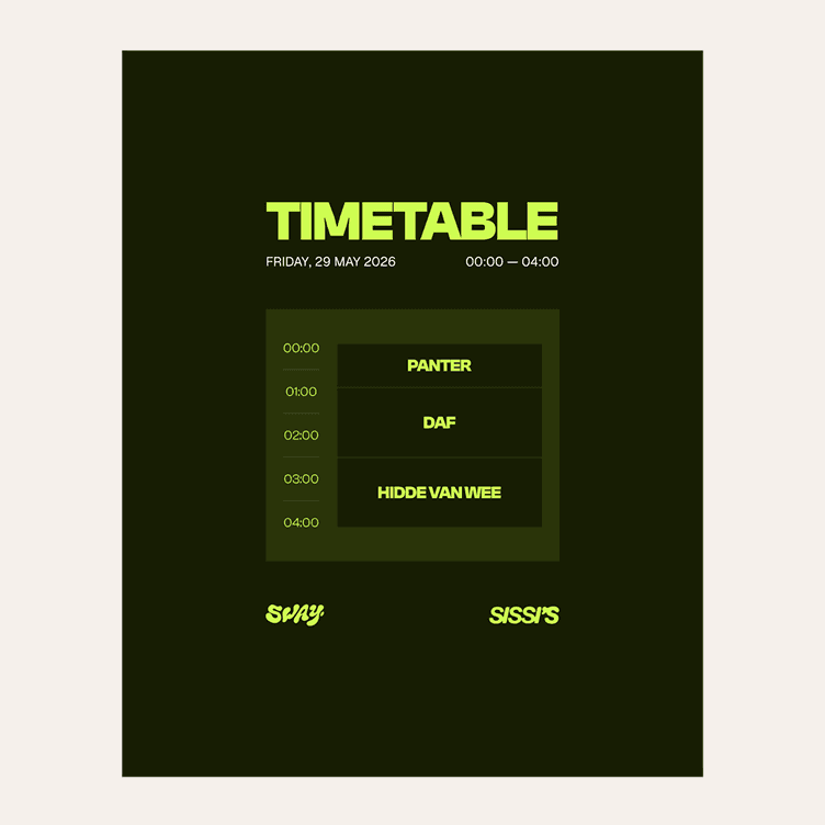 SWAY event timetable